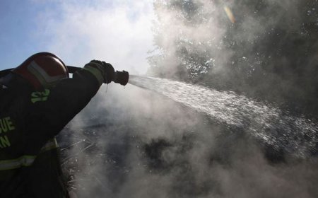 آتش سوزی در بازار گناوه تلفات جانی نداشت