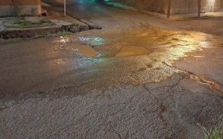 فیلم/شهروند خبرنگار: شکستگی لوله آب در ۴۵ متری کمربندی جدید شهر یاسوج