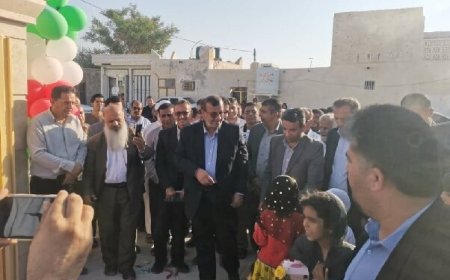 ساخت مدرسه ۲۱ میلیاردی در هنگویه تکمیل و افتتاح شد