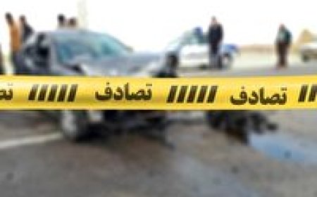 واژگونی خودروی ۲۰۶ با یک کشته