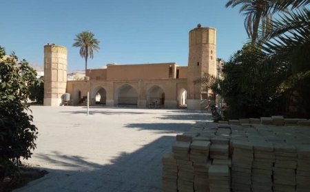 آغاز عملیات مرمت تنها مسجد چهار مناره تاریخی کشور در داراب