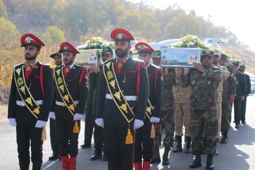 ورود پیکر ۶ شهید گمنام دفاع مقدس به یاسوج