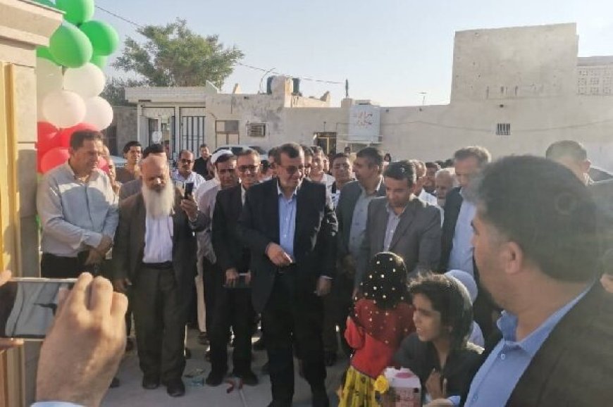 ساخت مدرسه ۲۱ میلیاردی در هنگویه تکمیل و افتتاح شد