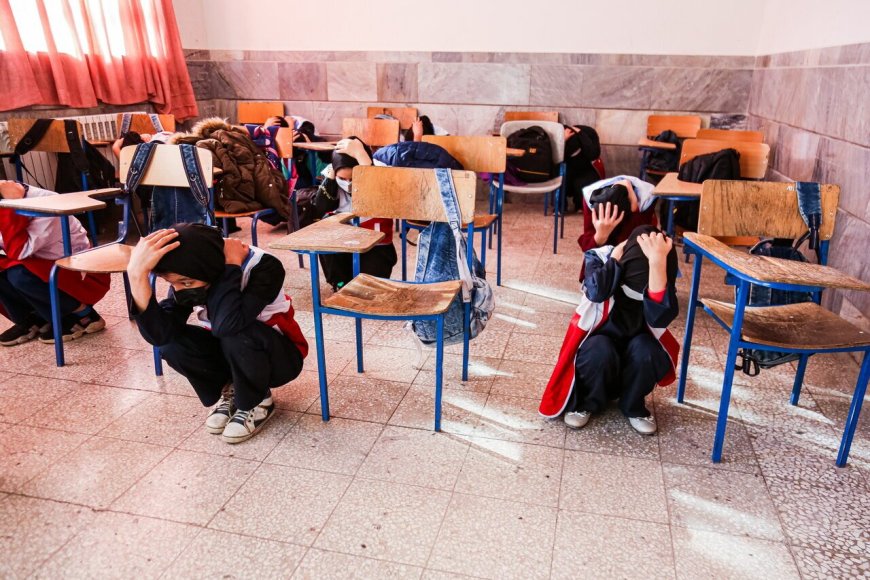 ۸ هزار مدرسه فارس زیر ذره‌بین ایمنی؛ مانور زلزله برگزار شد