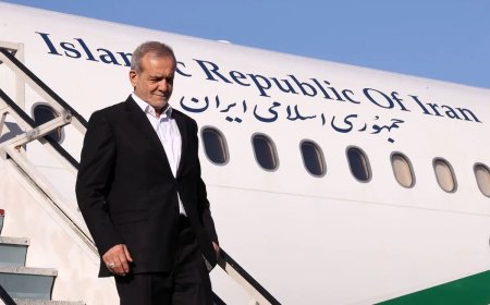 پزشکیان وارد یاسوج شد