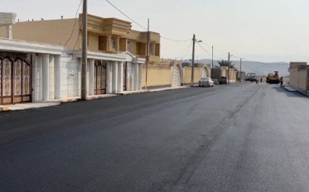 اجرای طرح بهسازی معابر شهر وراوی شهرستان مهر