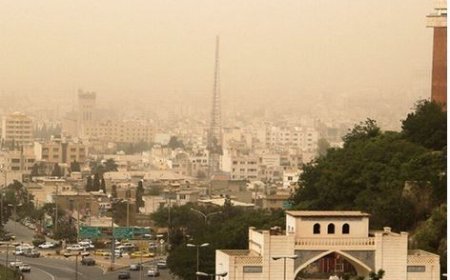 هوای شیراز برای گروه‌های حساس ناسالم شد