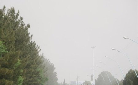 هوای شیراز ناسالم برای گروه‌های حساس | ثبت شاخص ۱۰۲