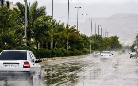 بارش ۵۸ میلی متر باران در برکه دکای شهرستان پارسیان