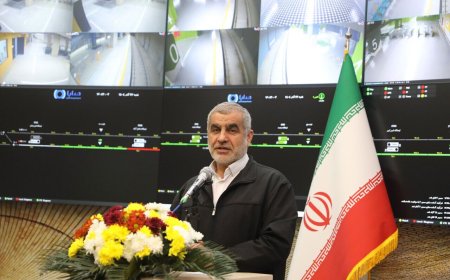 مرکز کنترل و فرماندهی مترو شیراز افتتاح شد/ توافق برای تأمین ۳۰ واگن خط ۲