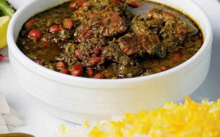 طرز تهیه قورمه سبزی اهوازی