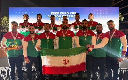 مدال طلای یوروکاپ دبی به قایقران بوشهری رسید