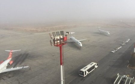 لغو و باطل شدن هفت پرواز فرودگاه اهواز به دلیل مه گرفتگی