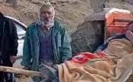 فیلم/شهروند خبرنگار:آمبولانس نیست؛تراکتور جان می برد در دل ارتفاعات چرام