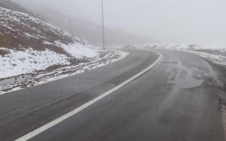 بارش برف و باران در ۱۵ محور فارس؛ مه‌گرفتگی در ۳ محور