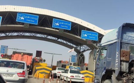 کورس گرانی در آزادراه شیراز- اصفهان