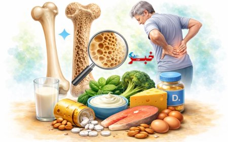 پوکی استخوان و تغذیه: چگونه با رژیم سالم تراکم استخوان را حفظ کنیم؟