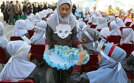 توزیع شیر رایگان در مدارس هرمزگان پس از چند سال وقفه از سر گرفته شد