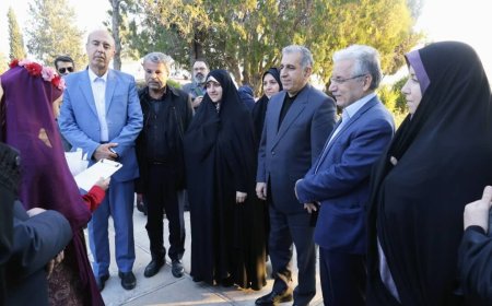 معاون رئیس‌جمهور در امور زنان و خانواده وارد شیراز شد