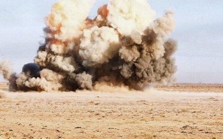 انفجار راکت باقی‌مانده از جنگ ۱۲ روزه در اطراف اهواز یک شهید بر جا گذاشت