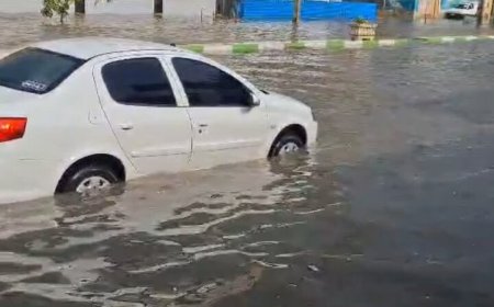 بارش باران در استان بوشهر؛ شهرها دوباره زیر آب رفتند