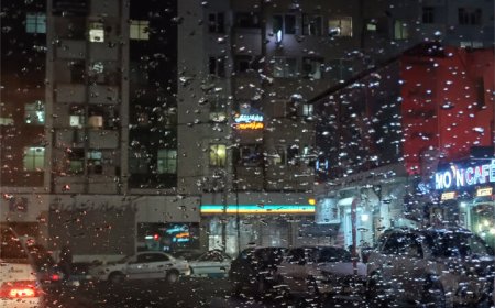 آغاز بارندگی‌ها در بندرعباس و شرق هرمزگان