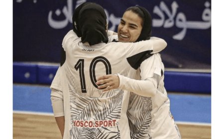 پیروزی فولاد هرمزگان مقابل خراسان رضوی در لیگ فوتسال بانوان
