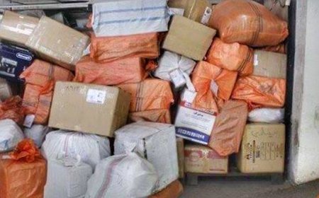 کشف کالای قاچاق در محموله‌های پستی در راه آهن هرمزگان