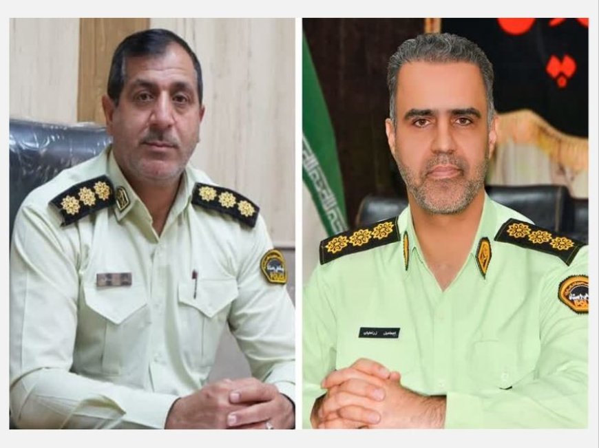 دو‌ فرمانده انتظامی فارس  حایز رتبه برتر در کشور شدند