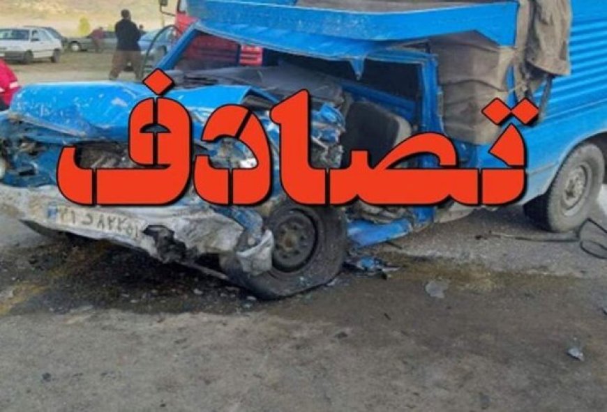 تصادف نیسان و آریسان در محور شوش - اهواز؛ ۱۱ نفر راهی بیمارستان شدند