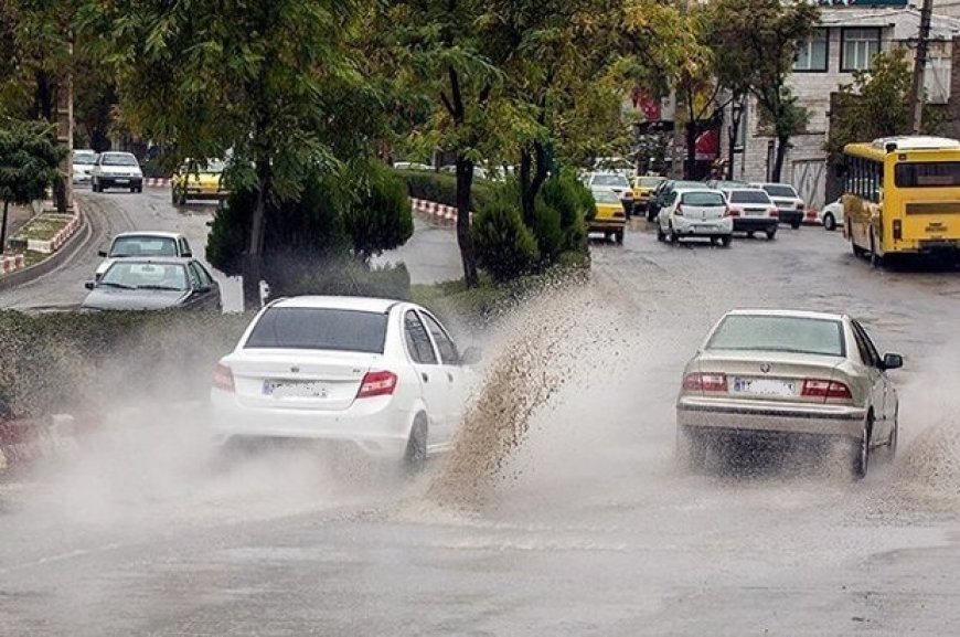 بارندگی در جزیره قشم آغاز شد