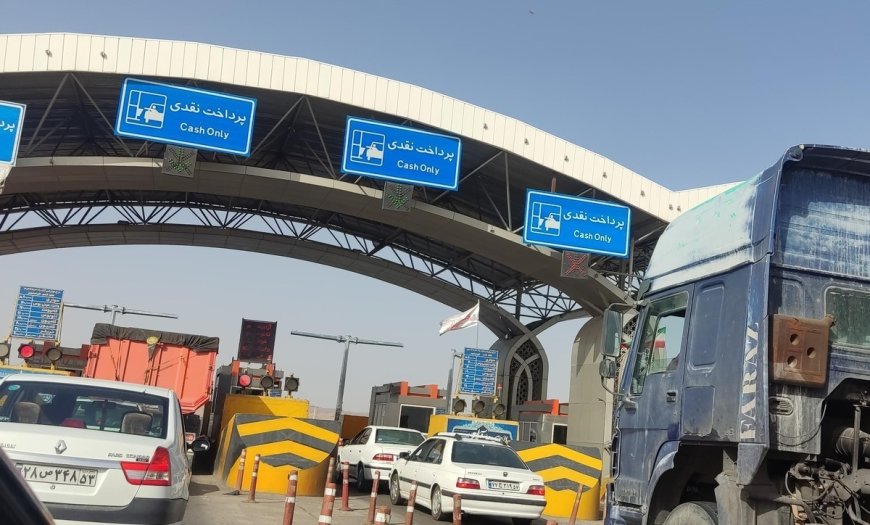 کورس گرانی در آزادراه شیراز- اصفهان