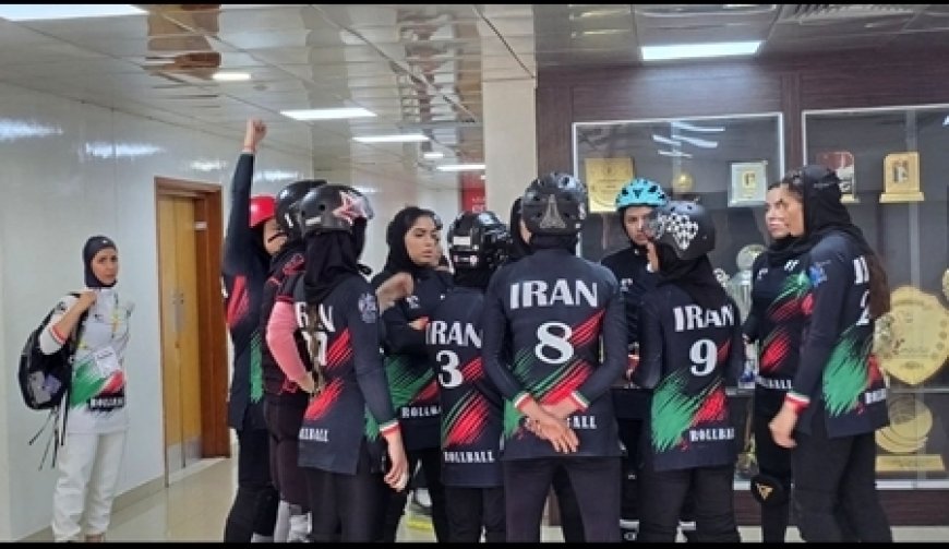 درخشش تیم ملی اسکیت رولبال بانوان استان در جهان