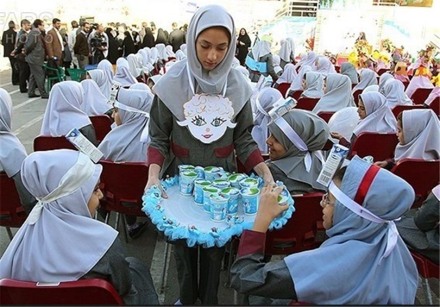 توزیع شیر رایگان در مدارس هرمزگان پس از چند سال وقفه از سر گرفته شد