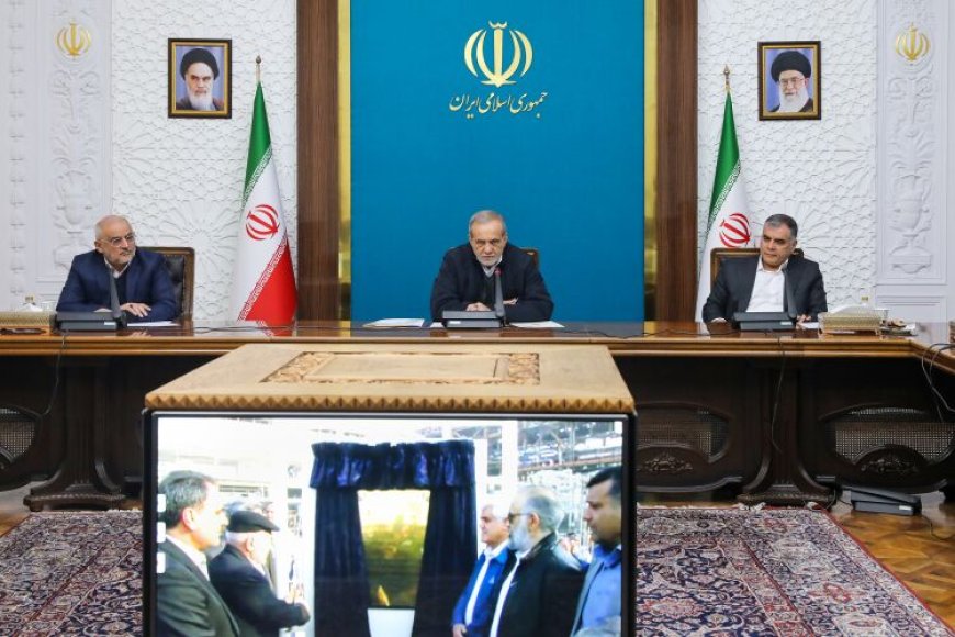 بزرگ‌ترین واحد فرآورش نفت کشور در غرب کارون افتتاح شد
