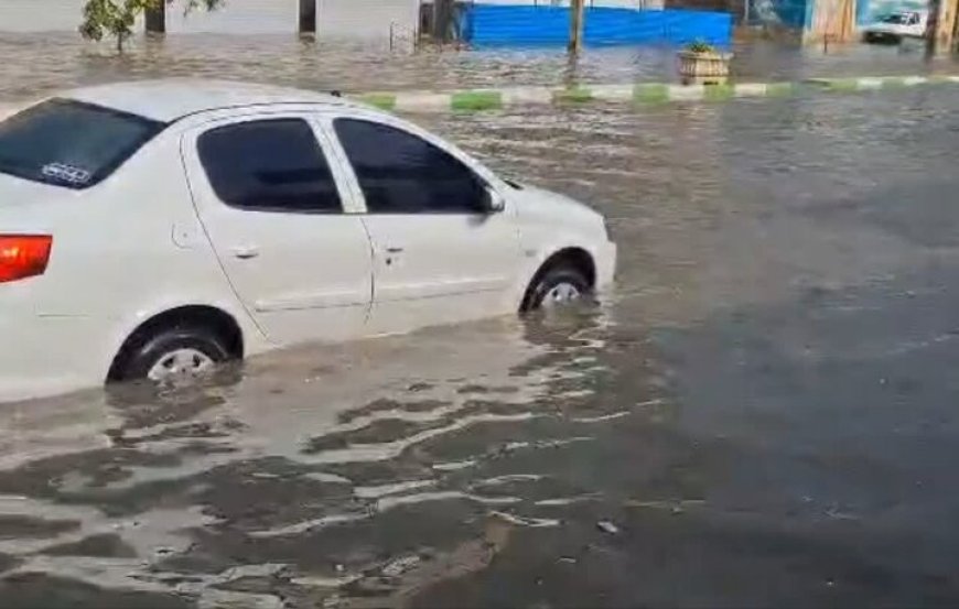 بارش باران در استان بوشهر؛ شهرها دوباره زیر آب رفتند