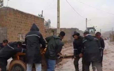 فیلم/امدادرسانی شهرداری هفتکل در روستای گزین