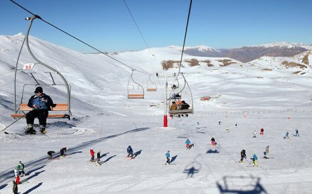 سپیدان؛ قطب تفریحات زمستانی جنوب ایران