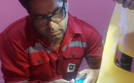 نجات انگشت مصدوم با برش انگشتر در جاسک