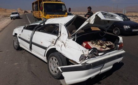 تصادف مرگبار در قاسم‌آباد بیضا