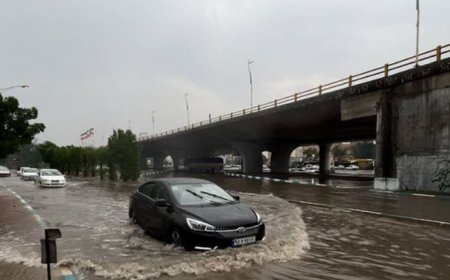 بارندگی کم‌سابقه اهواز شهرداری را غافلگیر کرد