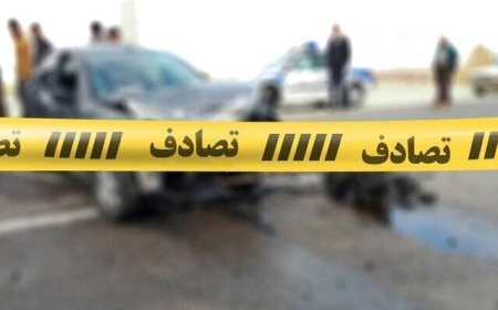 فوت یک نفر و مصدومیت پنج تن در تصادف محور اهواز - شوش