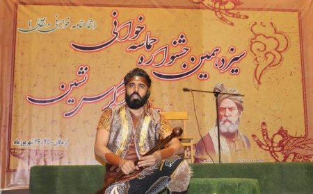 نقال استان کهگیلویه و بویراحمد: به آینده این هنر باستانی و اصیل بسیار خوش‌بینم