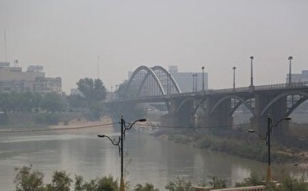 غلظت آلاینده‌ها و دما در خوزستان افزایش می یابد