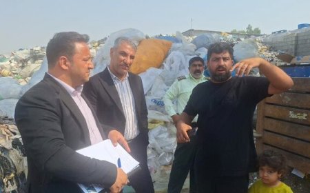 پلمب ۴ انبار ضایعاتی غیرمجاز در آبشورک بندرعباس