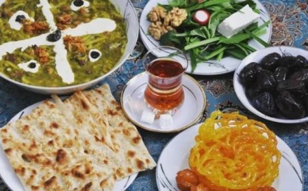اصول تغذیه سالم در رمضان برای جلوگیری از تشنگی و مشکلات گوارشی