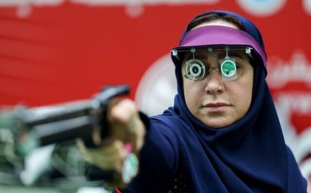دعوت دختر خوزستانی به اردوی تیم ملی پاراتیراندازی