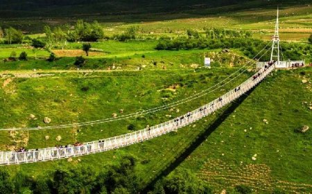 پل معلق مهریان یاسوج در انتظار تعیین حریم