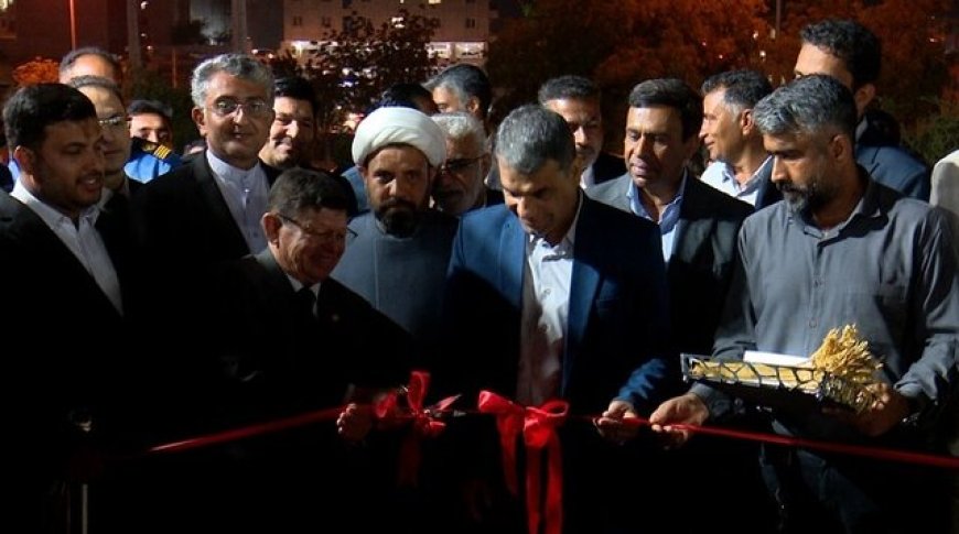 افتتاح بوستان «بندر کورینتو» با نماد دوستی ایران و نیکاراگوئه در بندرعباس