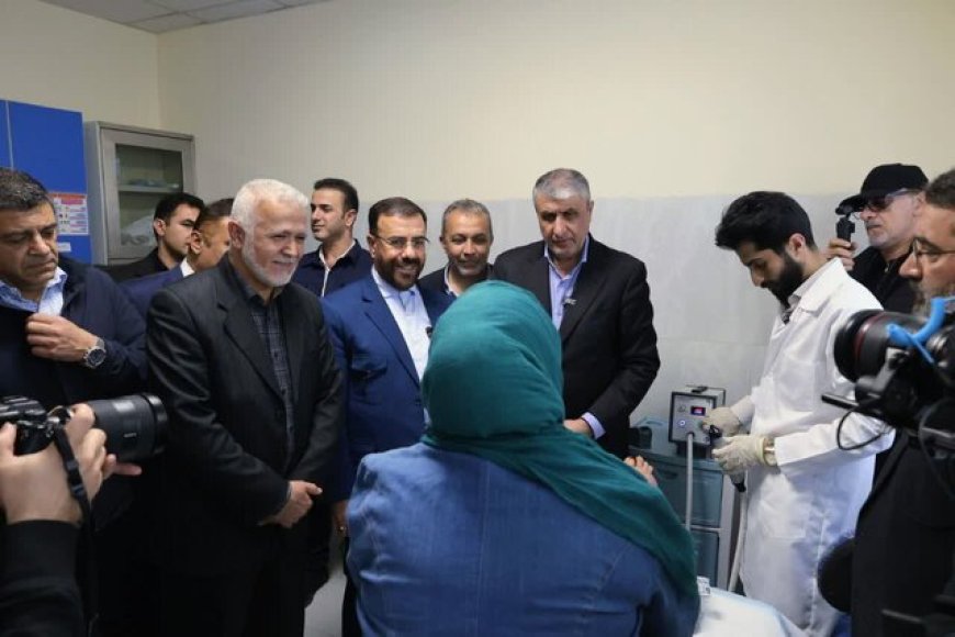 افتتاح شانزدهمین کلینیک تخصصی درمان زخم مبتنی بر پلاسمای سرد کشور در فیروزآباد